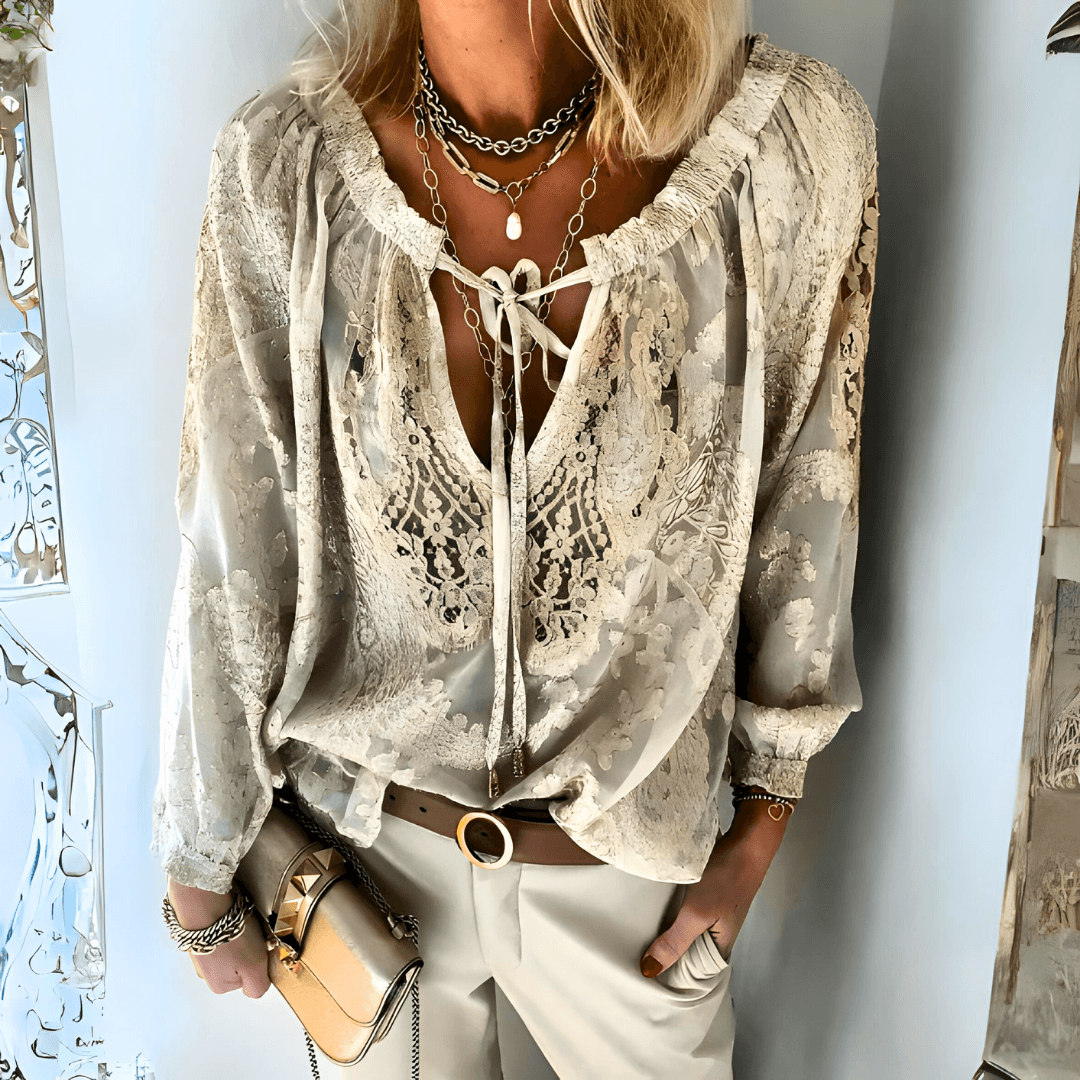 Aerith | Crocheted Boho Blouse - Mairead & Orla Cork