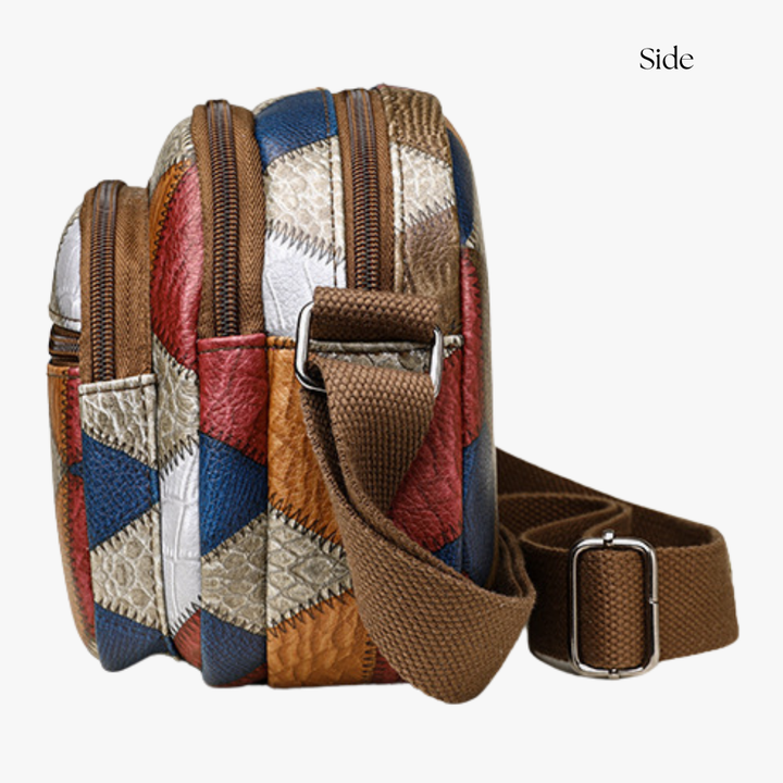 Rita | Mosaic Leather Bag