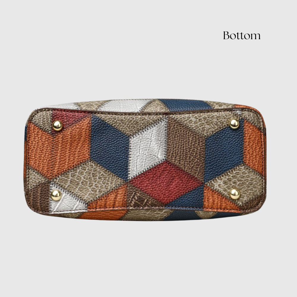 Helen | Mosaic Leather Bag