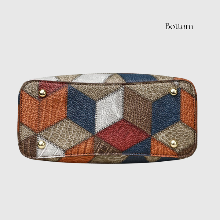 Helen | Mosaic Leather Bag
