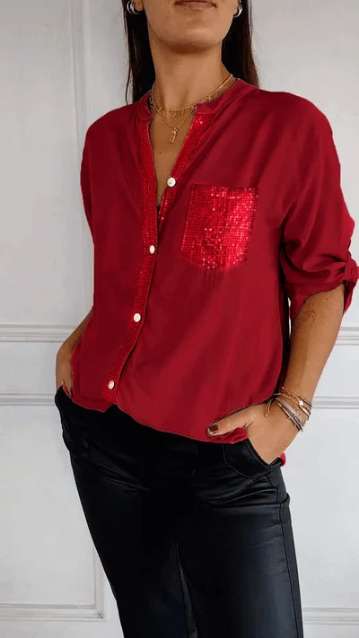 Elegant Glow Blouse