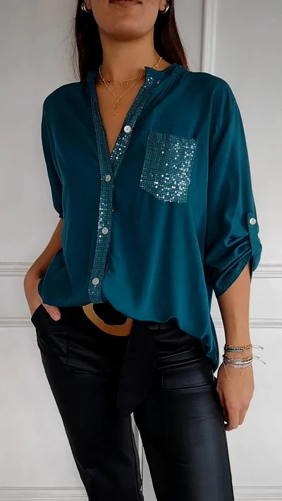 Elegant Glow Blouse