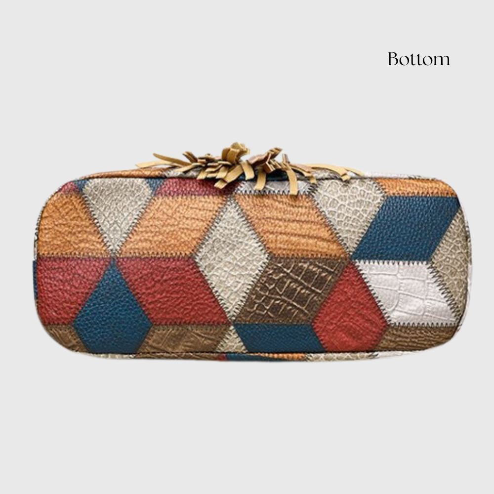 Teresa | Mosaic Leather Bag
