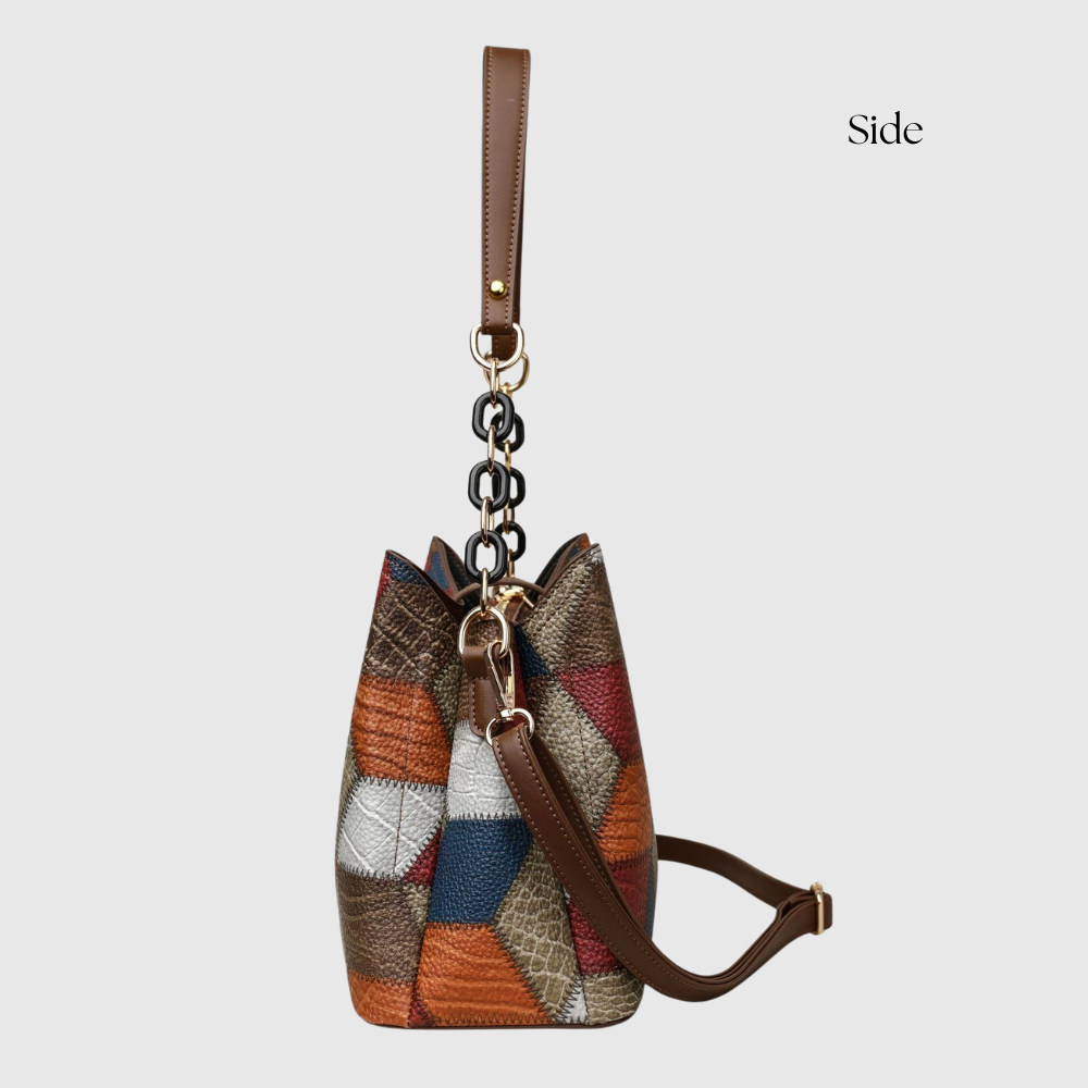 Helen | Mosaic Leather Bag