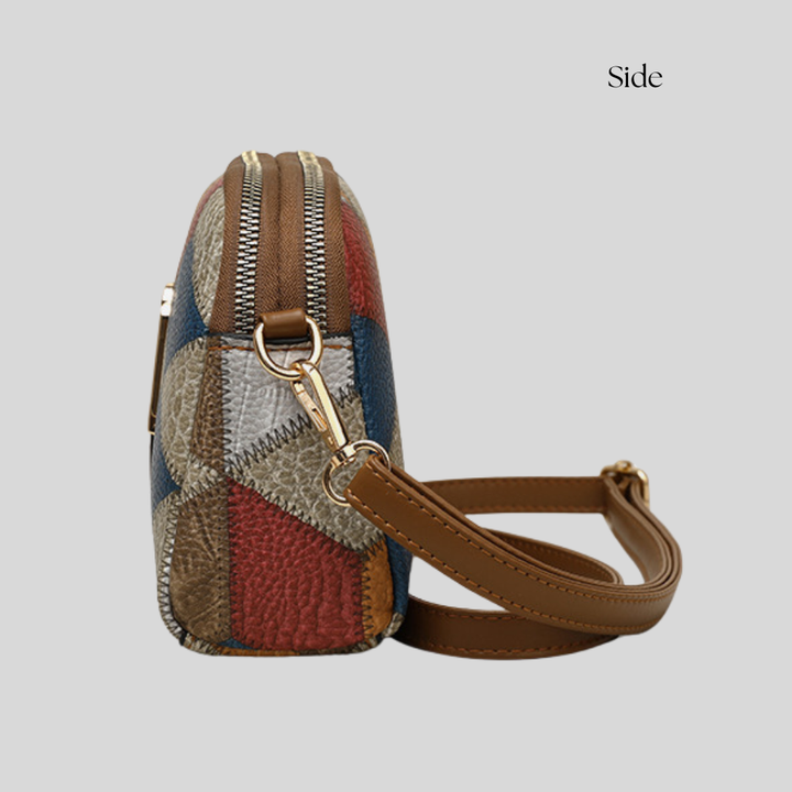 Ann | Mosaic Leather Bag