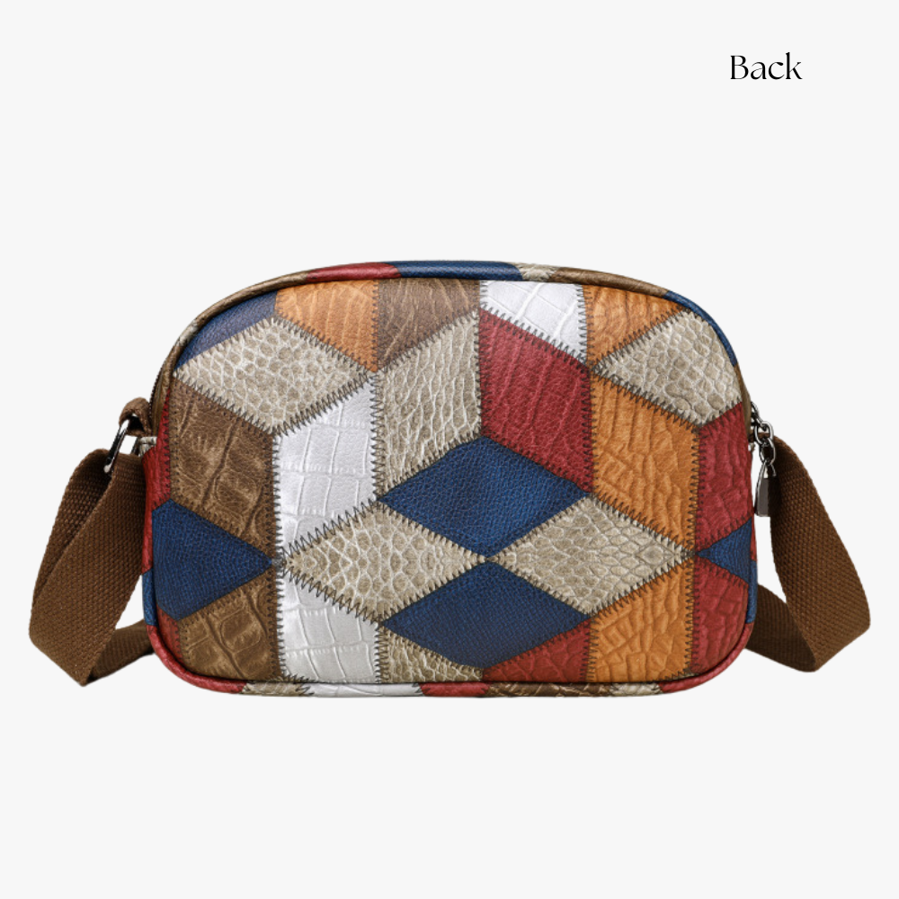 Rita | Mosaic Leather Bag