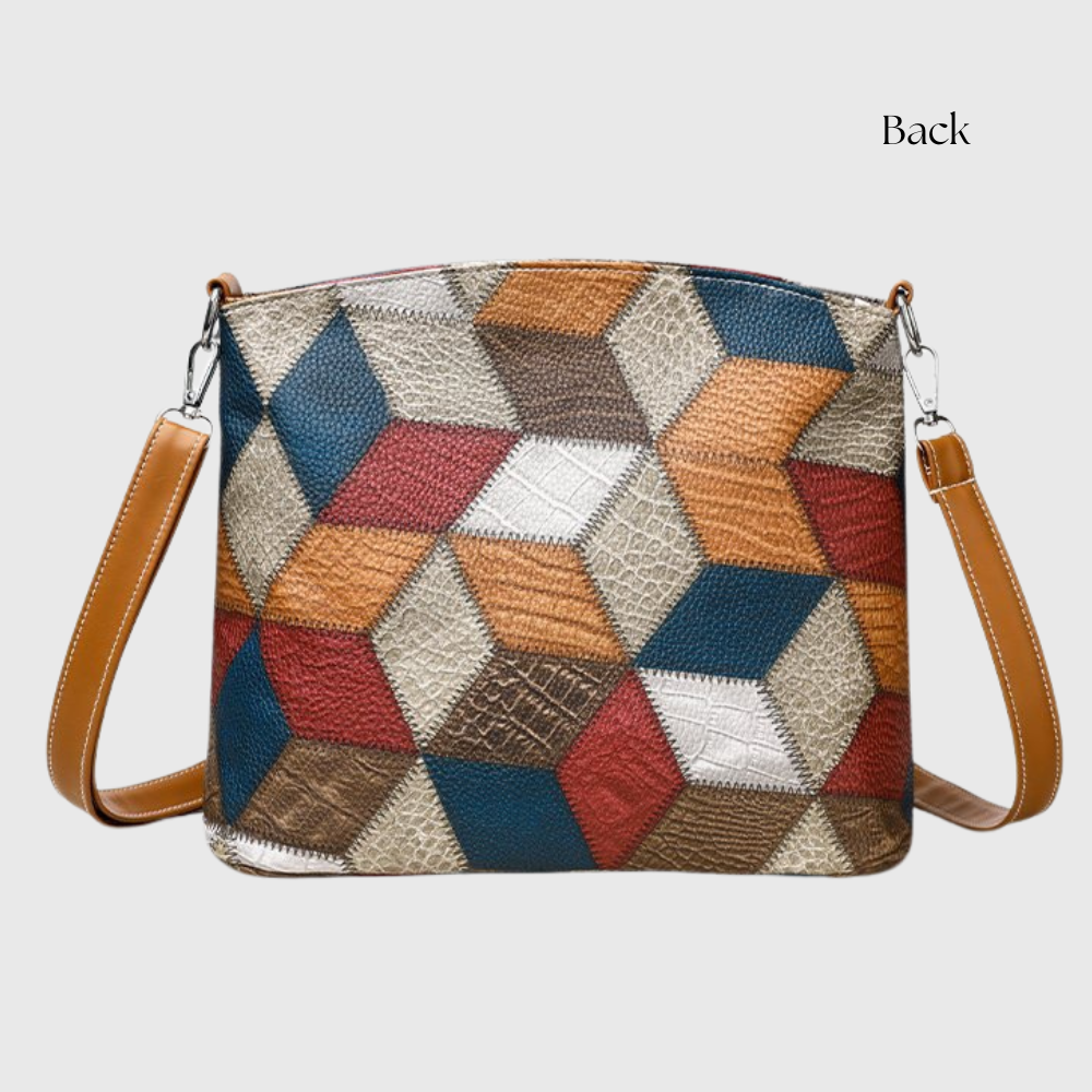 Teresa | Mosaic Leather Bag