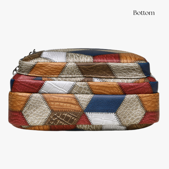 Rita | Mosaic Leather Bag