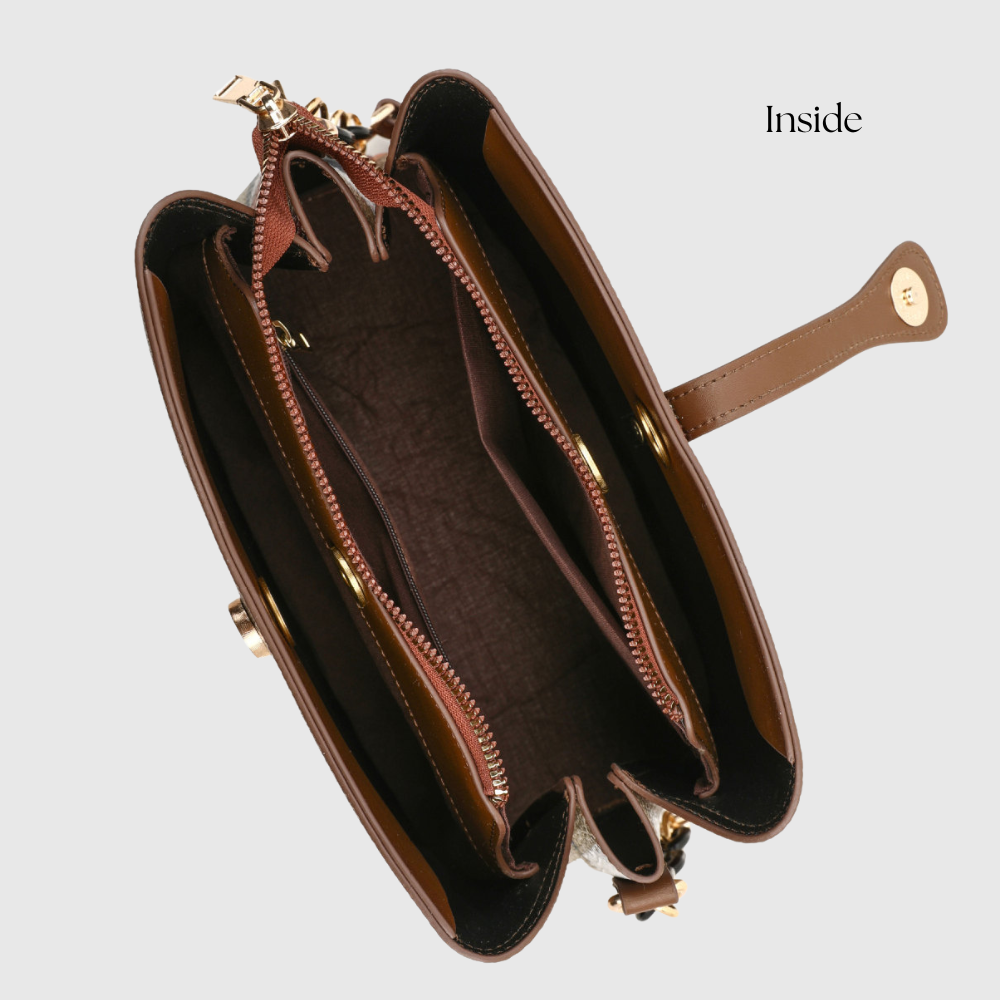 Helen | Mosaic Leather Bag