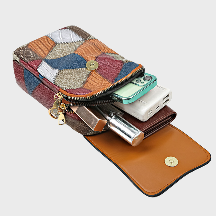 Miriam | Mosaic Leather Bag