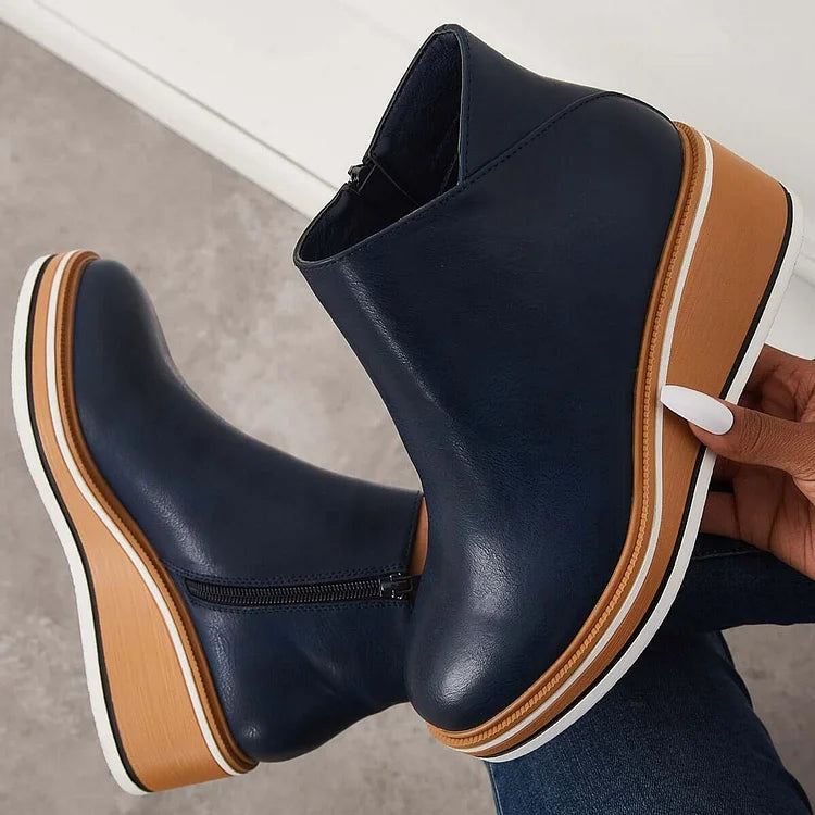ARLENE | Chic Boots with Zip Closure