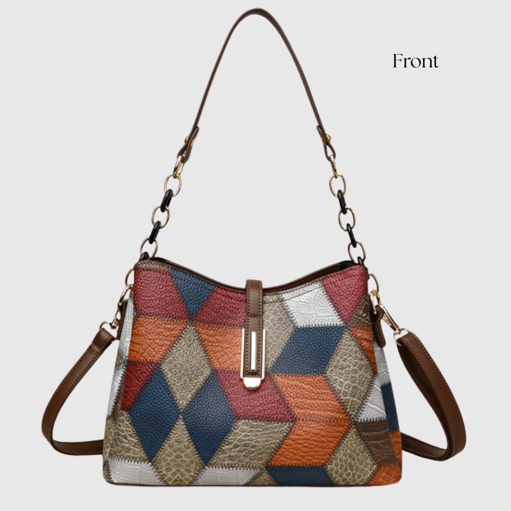 Helen | Mosaic Leather Bag