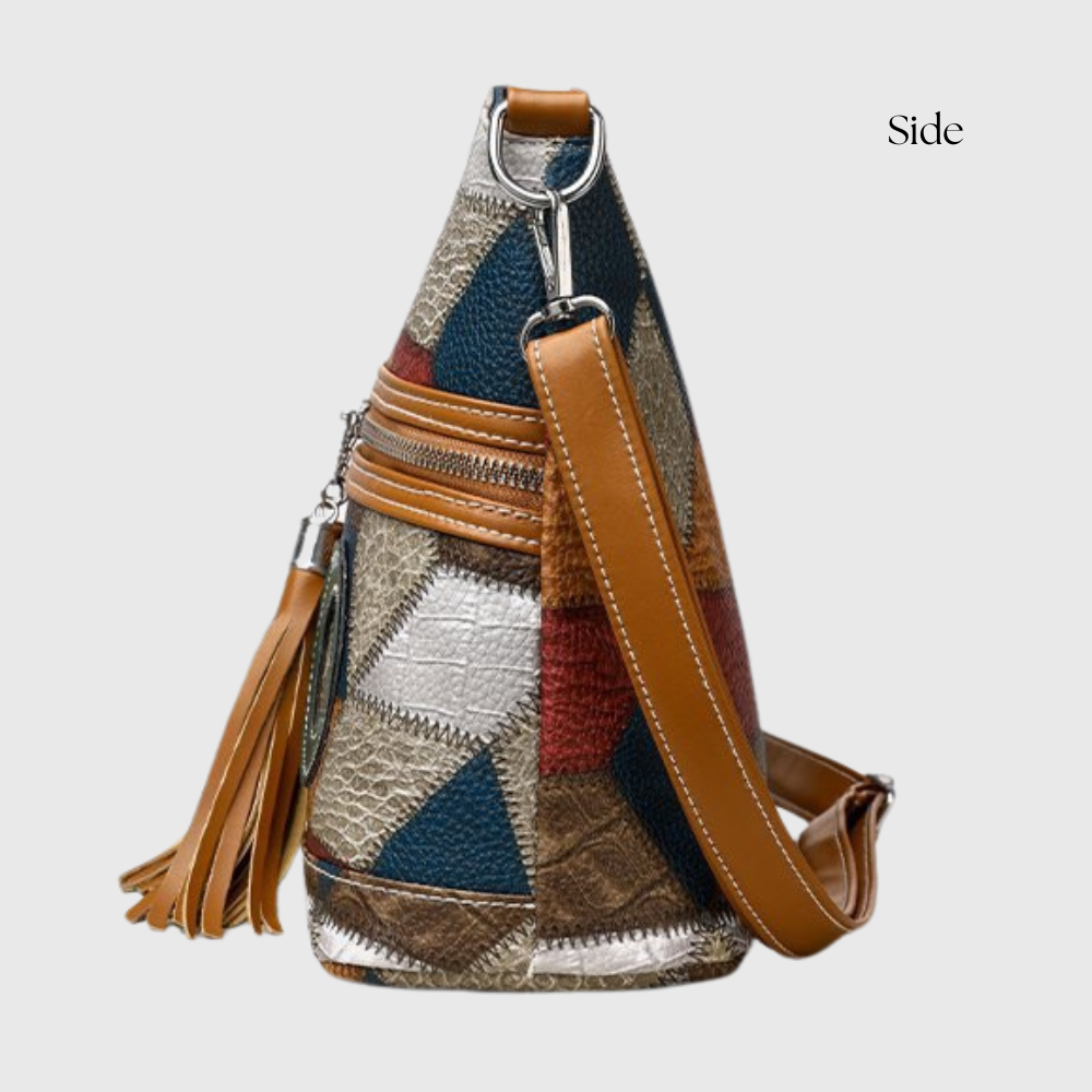 Teresa | Mosaic Leather Bag