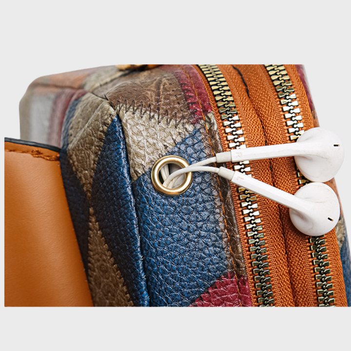 Miriam | Mosaic Leather Bag