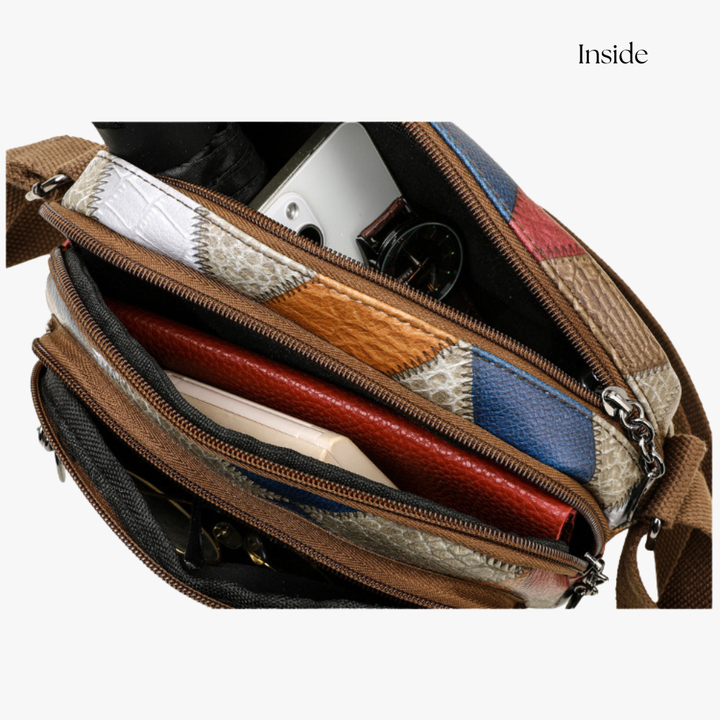 Rita | Mosaic Leather Bag