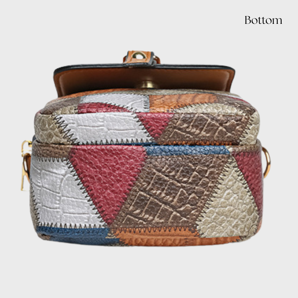 Miriam | Mosaic Leather Bag