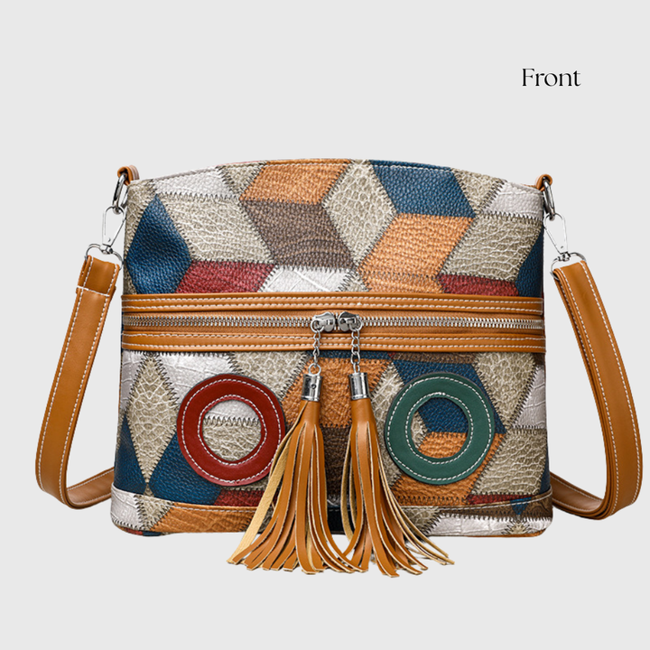 Teresa | Mosaic Leather Bag