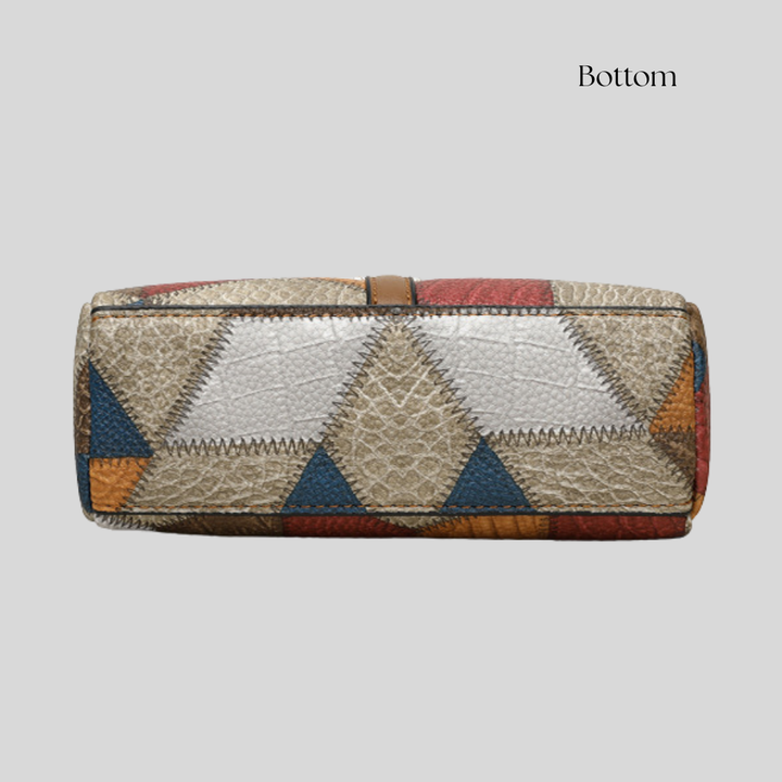 Ann | Mosaic Leather Bag