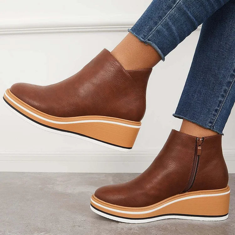 ARLENE | Chic Boots with Zip Closure