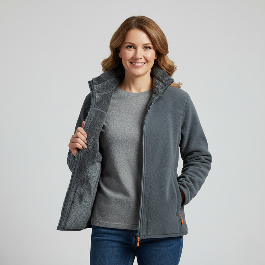 Reversible Warm Fleece Jacket