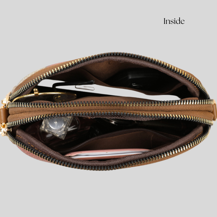 Ann | Mosaic Leather Bag