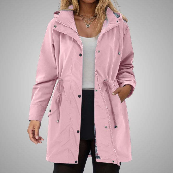 Mary | Hooded Trench Coat