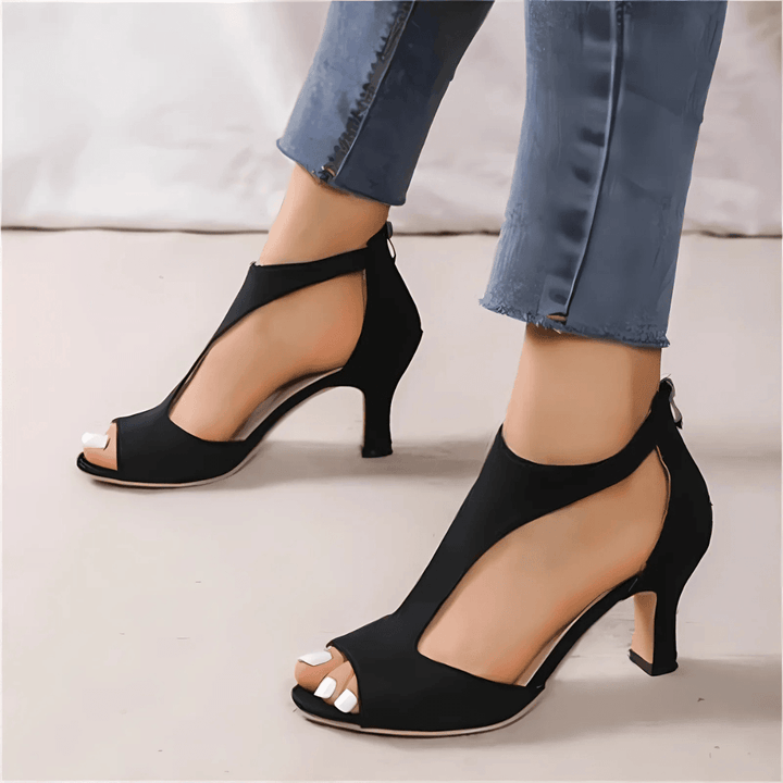 Alisha | Orthopedic Heeled Sandals - Mairead & Orla Cork