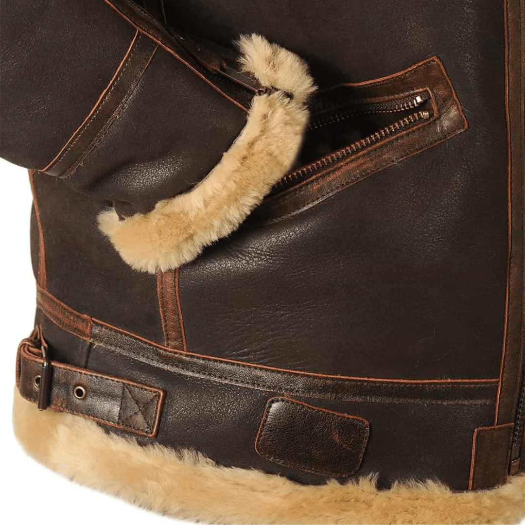 AERON | Classic Men’s Pilot Jacket - Mairead & Orla Cork