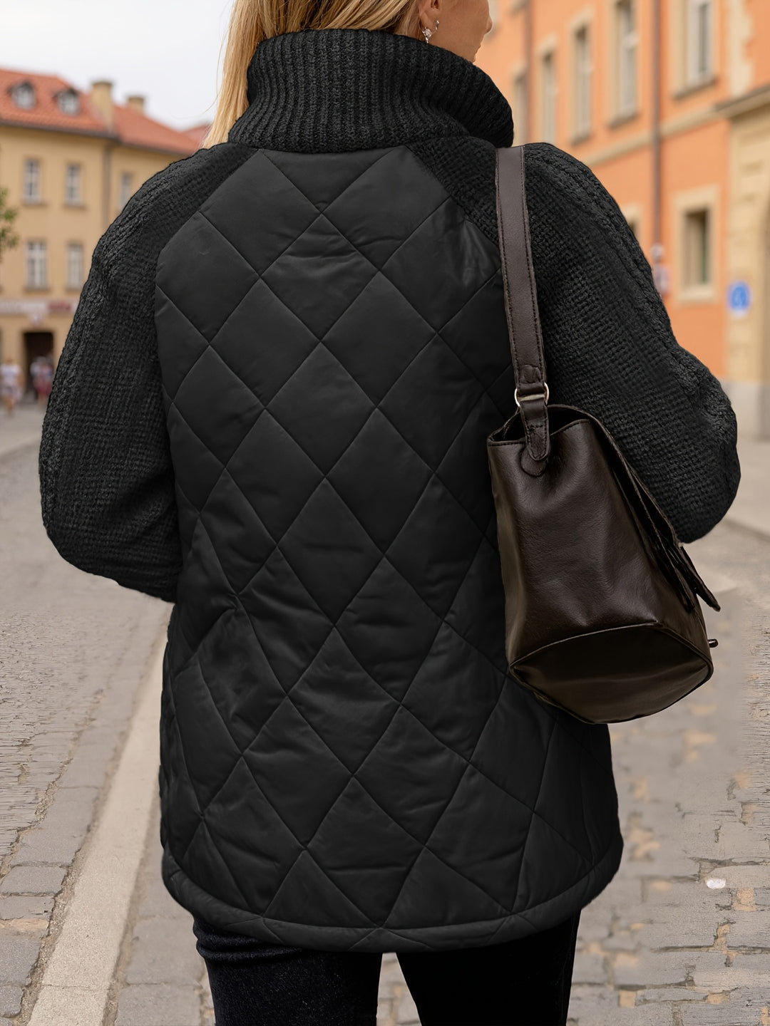 Orla | Knitted Sleeve Jacket