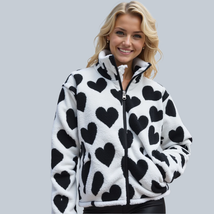 ELAYNA | Reversible Heart Jacket