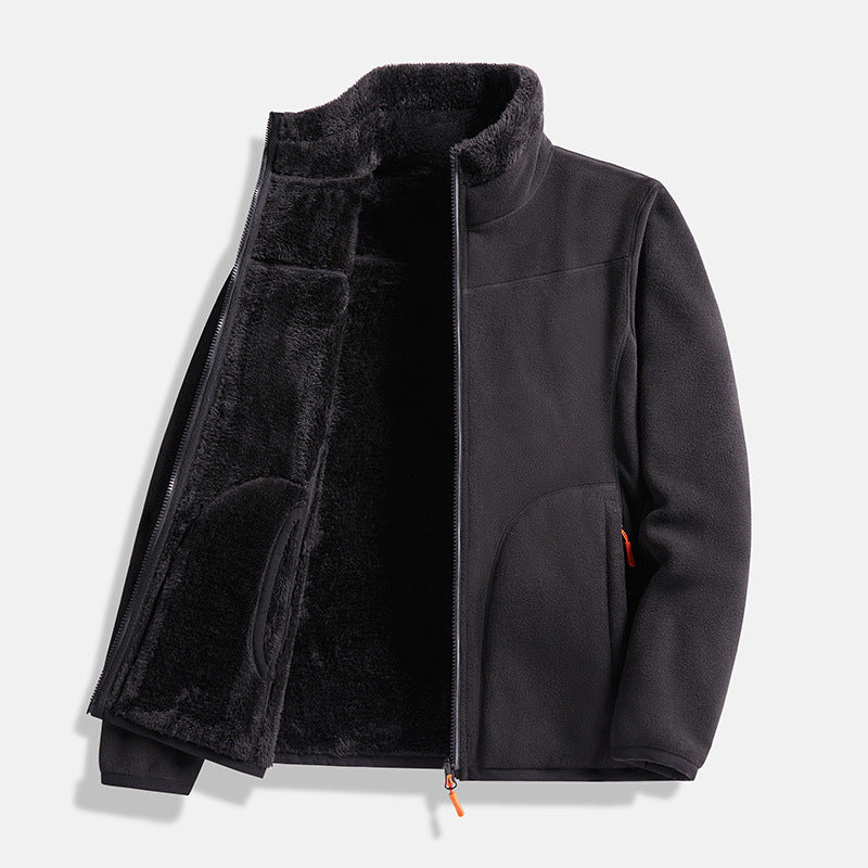 Reversible Warm Fleece Jacket