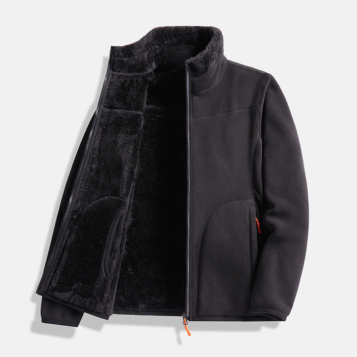 Reversible Warm Fleece Jacket