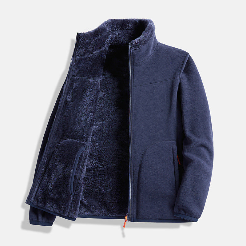 Reversible Warm Fleece Jacket