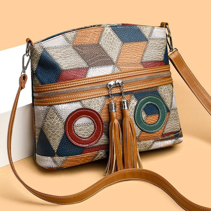 Teresa | Mosaic Leather Bag