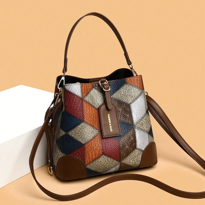 Mary | Mosaic Leather Bag