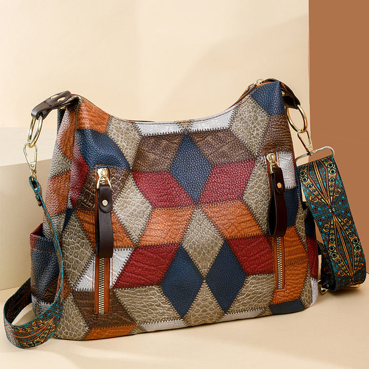 Orla | Mosaic Leather Bag