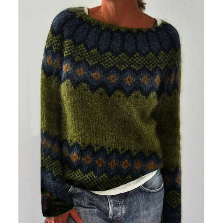 Carmel | Soft Patterned Jumper