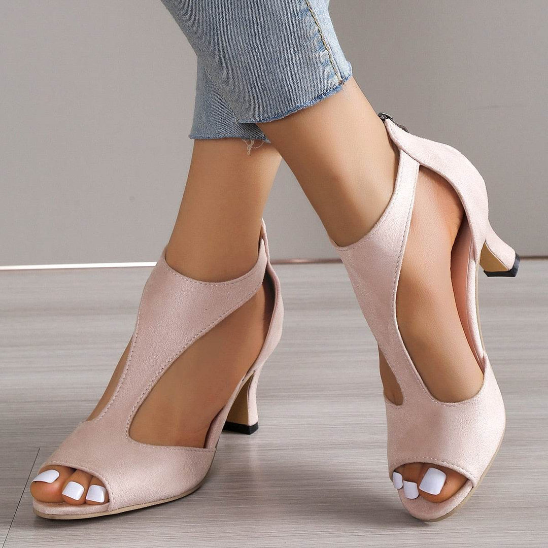 Alisha | Orthopedic Heeled Sandals - Mairead & Orla Cork