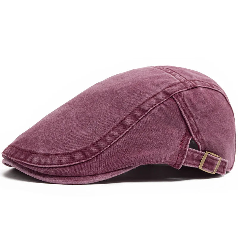 Denim Beret | Comfortable & Adjustable
