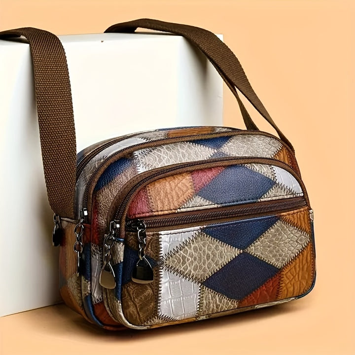 Rita | Mosaic Leather Bag