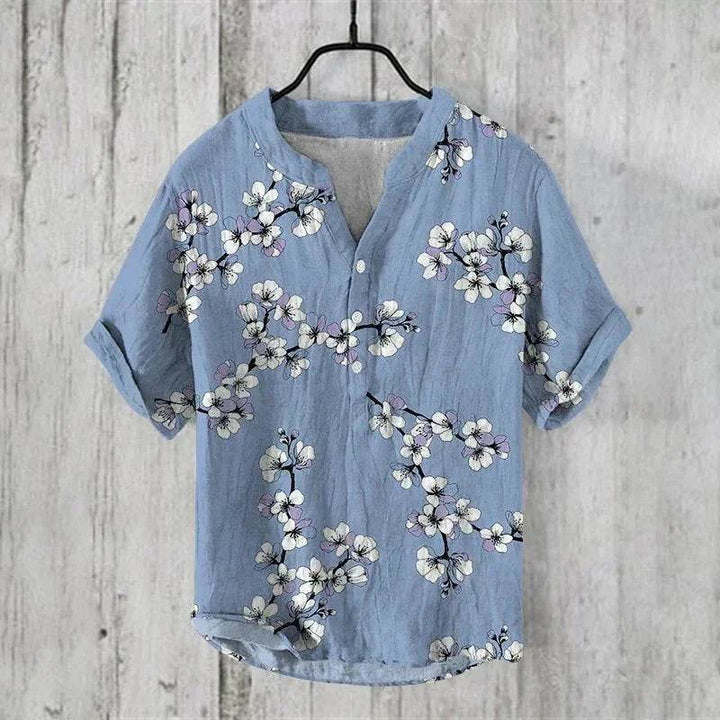 Allen | Artistic Linen-Silk Shirt - Mairead & Orla Cork
