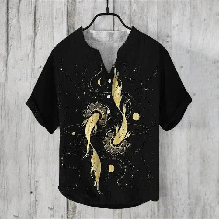 Allen | Artistic Linen-Silk Shirt - Mairead & Orla Cork