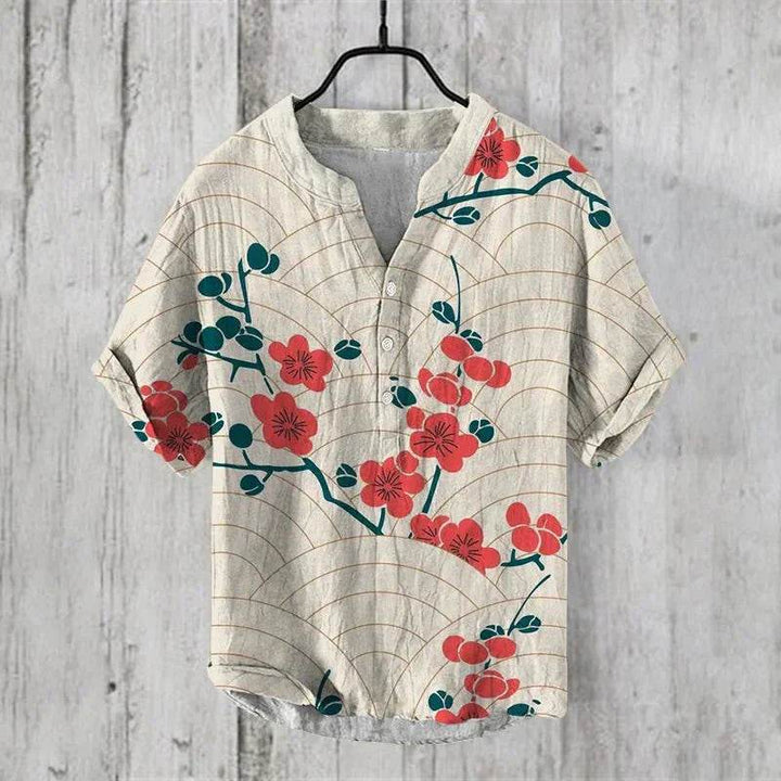 Allen | Artistic Linen-Silk Shirt - Mairead & Orla Cork