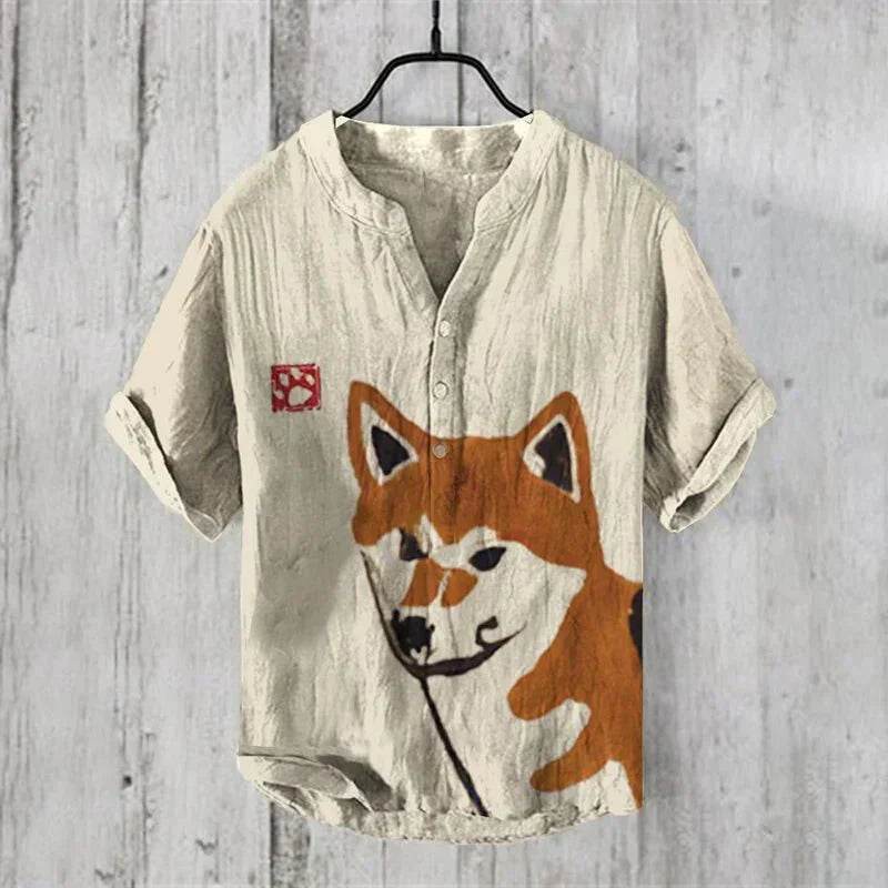 Allen | Artistic Linen-Silk Shirt - Mairead & Orla Cork