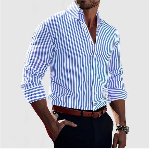 Ronan | Classic Striped Shirt