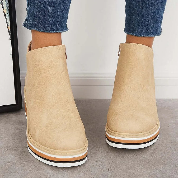 ARLENE | Chic Boots with Zip Closure