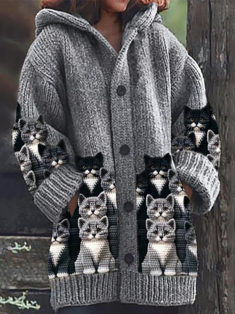 Elsie | Cats Cardigan