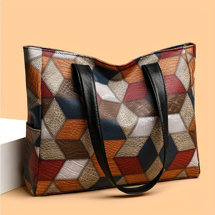 Mairead | Mosaic Leather Bag