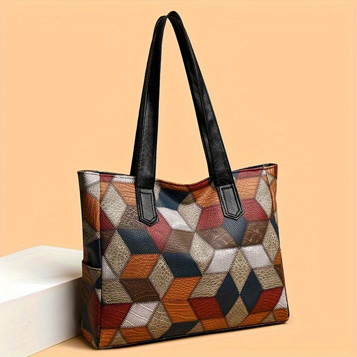 Mairead | Mosaic Leather Bag