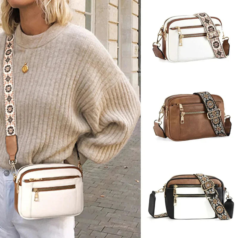 Arvida™ | Crossbody med fargerike stropper